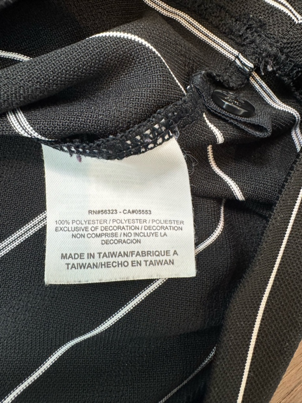 Nike Golf Women’s Black Striped Polo Top - Picture 7 of 13